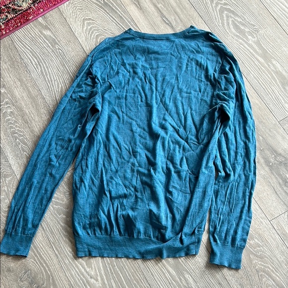 Men's Teal Sweater - Picture 7 of 7